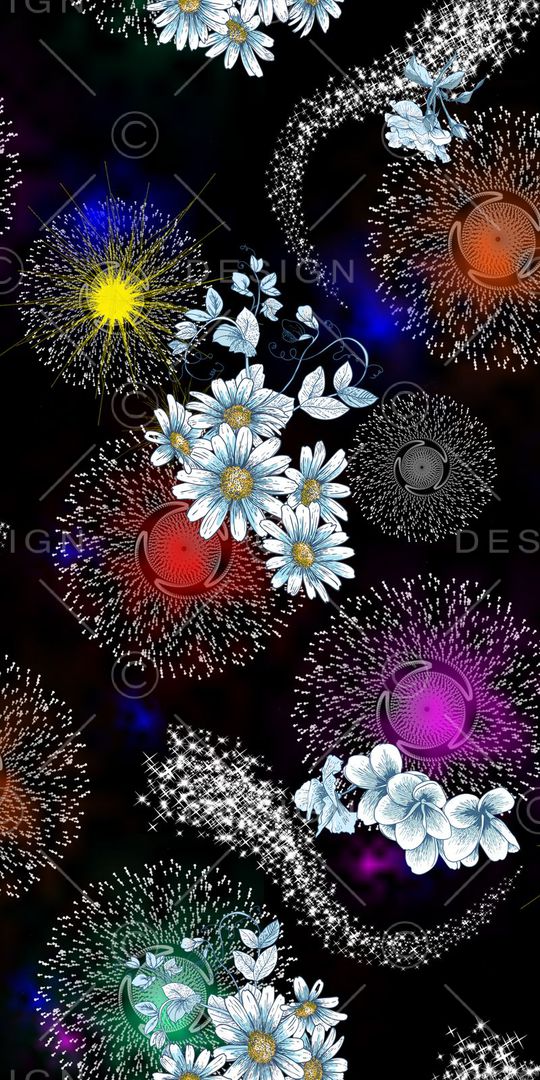 雏菊印花华亿平台图片