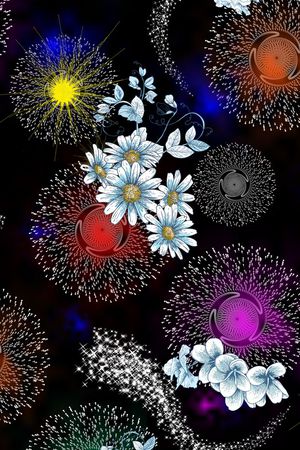 雏菊印花华亿平台图片