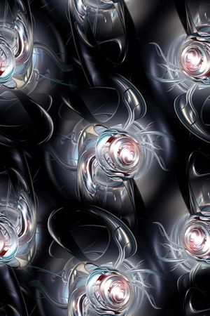 时尚·潮流男装外套抽象纹理几何分形印花印花华亿平台图片