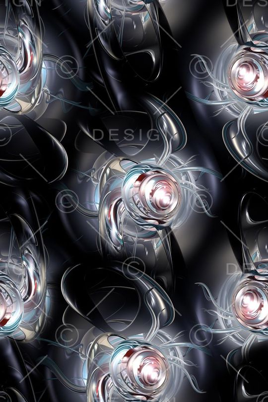 时尚·潮流男装外套抽象纹理几何分形印花印花华亿平台图片