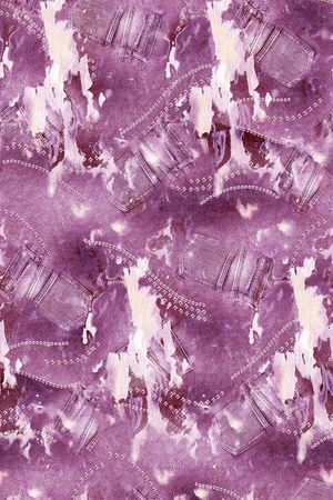 牛仔纹理印花华亿平台图片