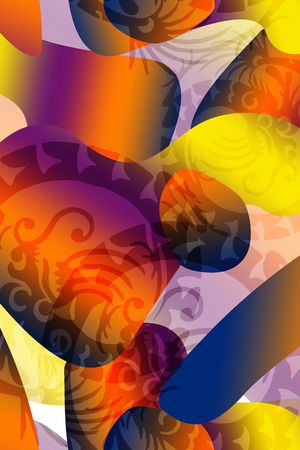 中国风印花华亿平台图片