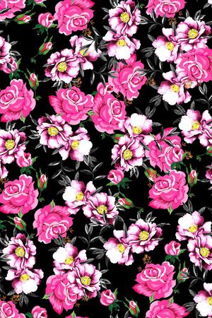 时尚女装DG玫瑰印花华亿平台图片