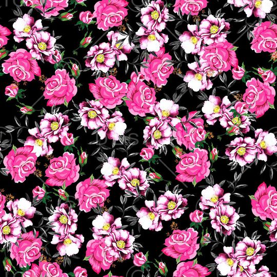 时尚女装DG玫瑰印花华亿平台图片