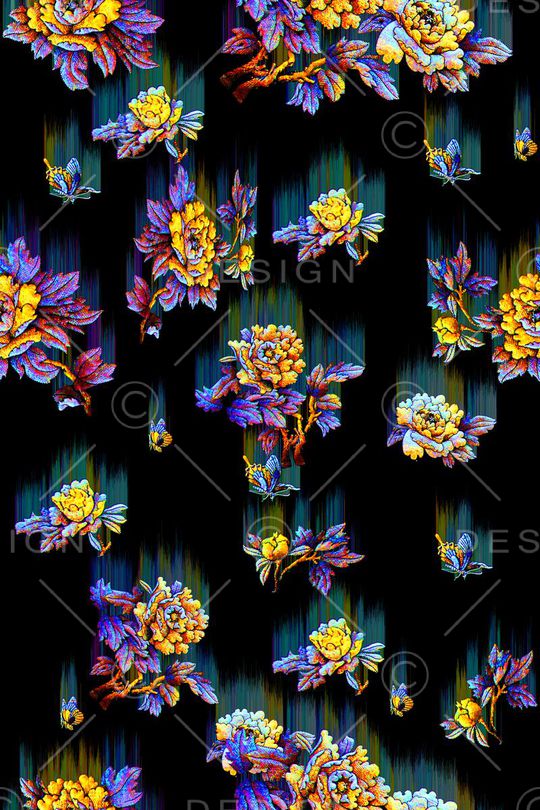 时尚女装印花华亿平台图片