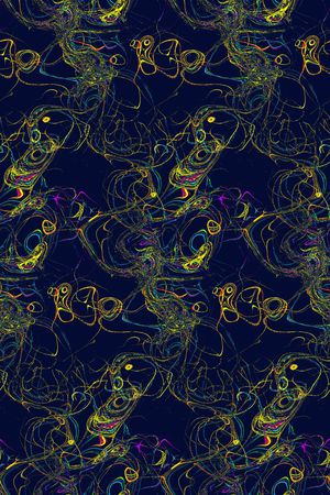 抽象印花华亿平台图片