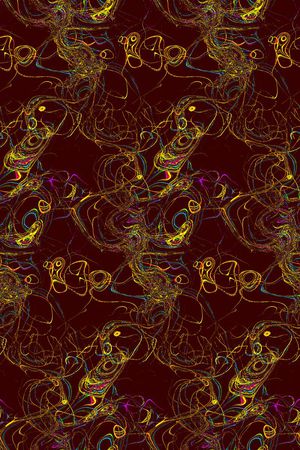 抽象印花华亿平台图片