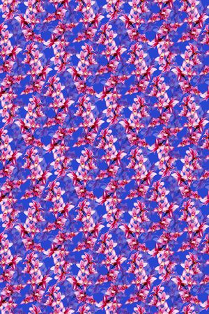 热带植物印花华亿平台图片