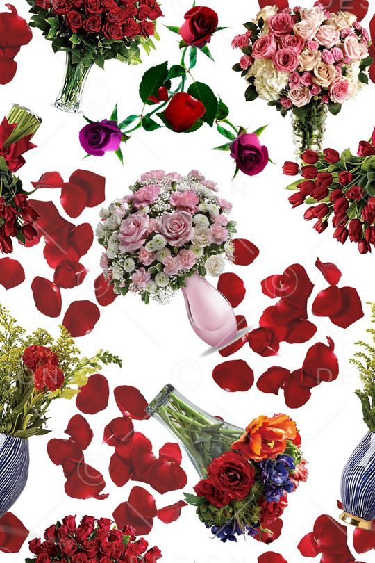 花瓣印花华亿平台图片