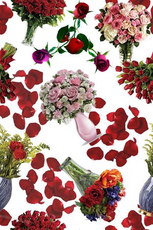 花瓣印花华亿平台图片