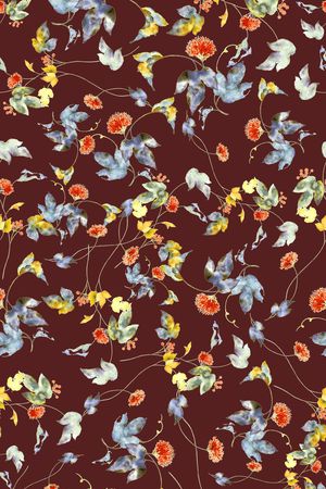 花朵印花华亿平台图片