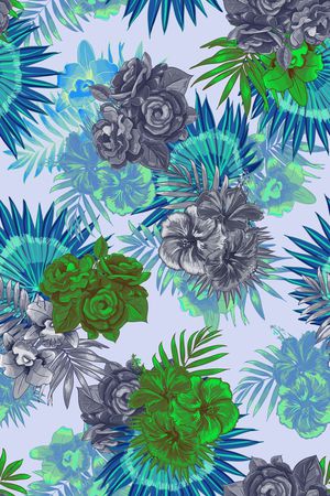 植物印花华亿平台图片