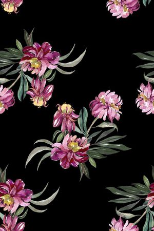 手绘印花华亿平台图片