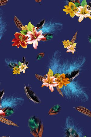 花瓣印花华亿平台图片