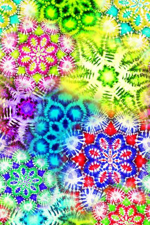 创意色彩印花华亿平台图片