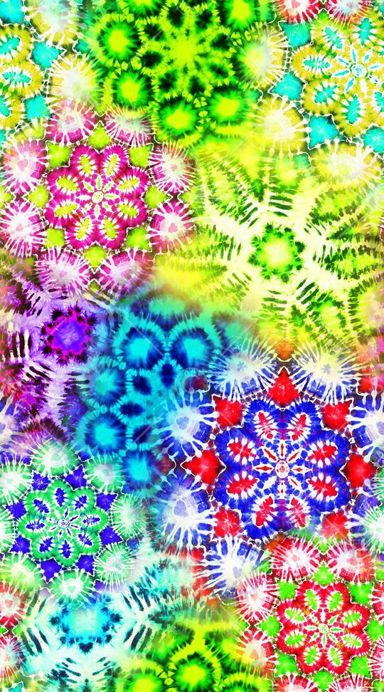 创意色彩印花华亿平台图片