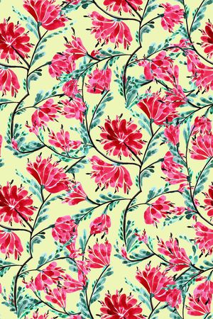 手绘印花华亿平台图片