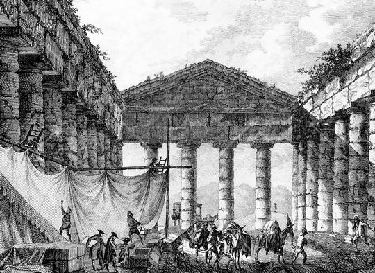 黑白城市剪影印花华亿平台图片