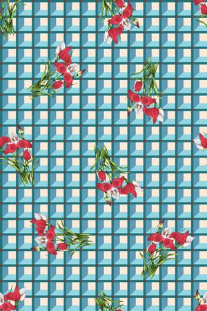 流行时尚印花华亿平台图片