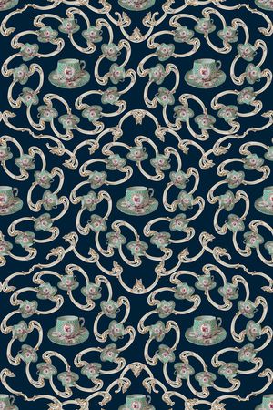 瓷器印花华亿平台图片