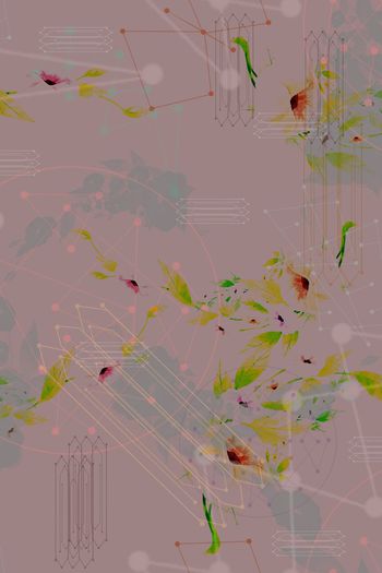 几何印花华亿平台图片