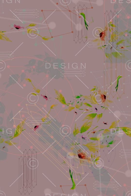 几何印花华亿平台图片