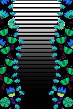 条纹印花华亿平台图片