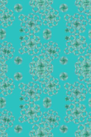 圆圈拼接印花华亿平台图片