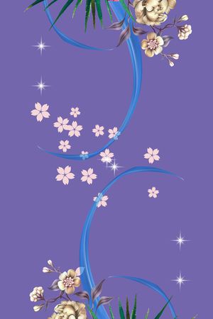 淑女印花华亿平台图片