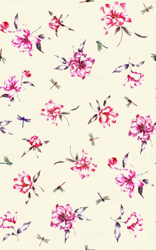 花朵印花华亿平台图片