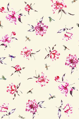 花朵印花华亿平台图片