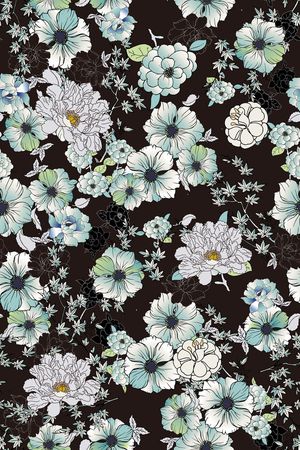 花朵印花华亿平台图片