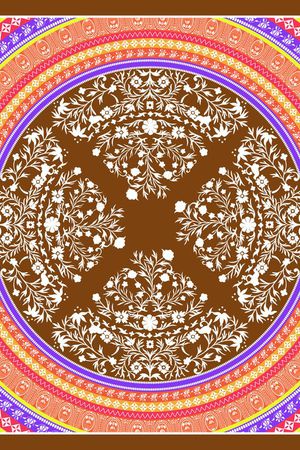 民族风印花华亿平台图片