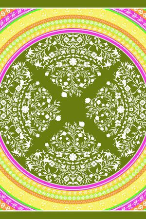 民族风印花华亿平台图片