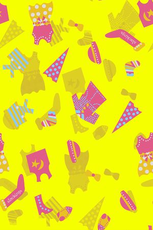 不规则几何印花华亿平台图片