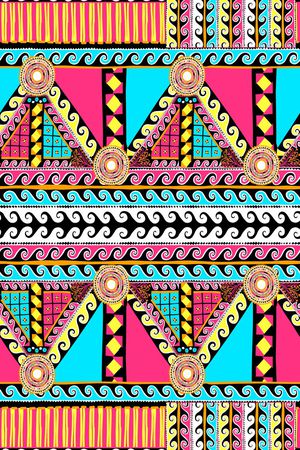 民族风印花华亿平台图片