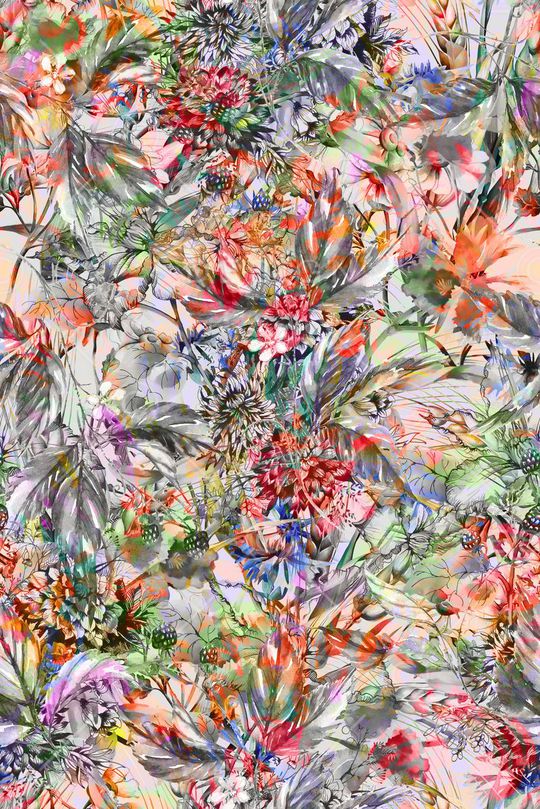 五彩印花华亿平台图片