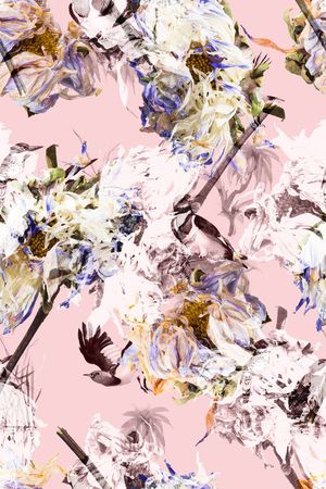 抽象印花华亿平台图片