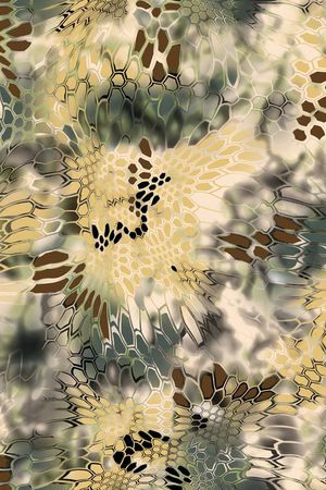 网状印花华亿平台图片