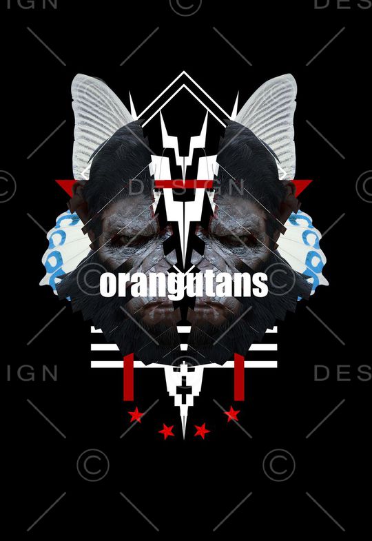 个性男装印花印花华亿平台图片