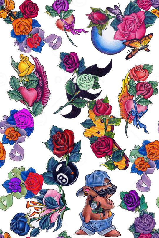 乱花印花华亿平台图片