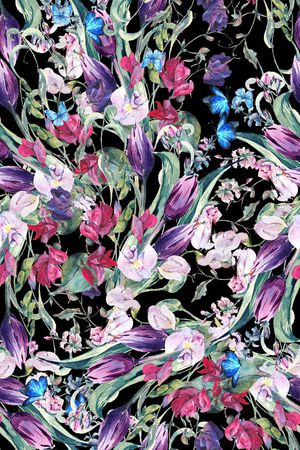 手绘印花华亿平台图片