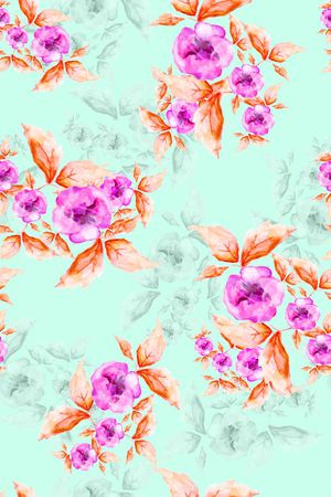 17春夏印花华亿平台图片