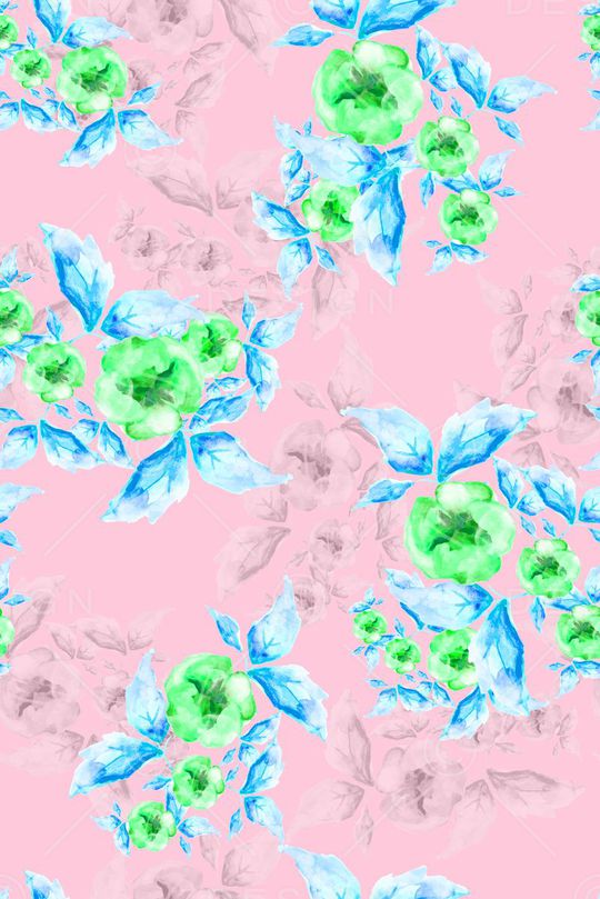 17春夏印花华亿平台图片