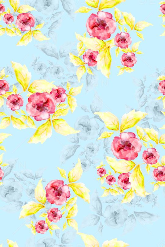 17春夏印花华亿平台图片