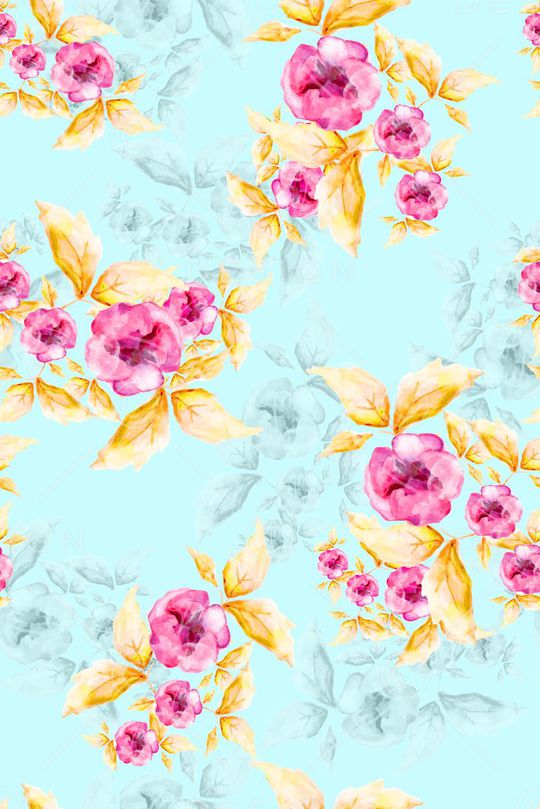 17春夏印花华亿平台图片