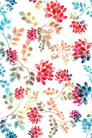 水墨印花华亿平台图片