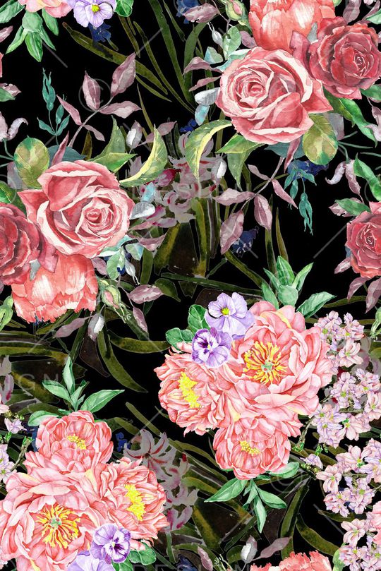 手绘印花华亿平台图片