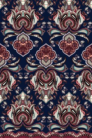 佩斯利印花华亿平台图片