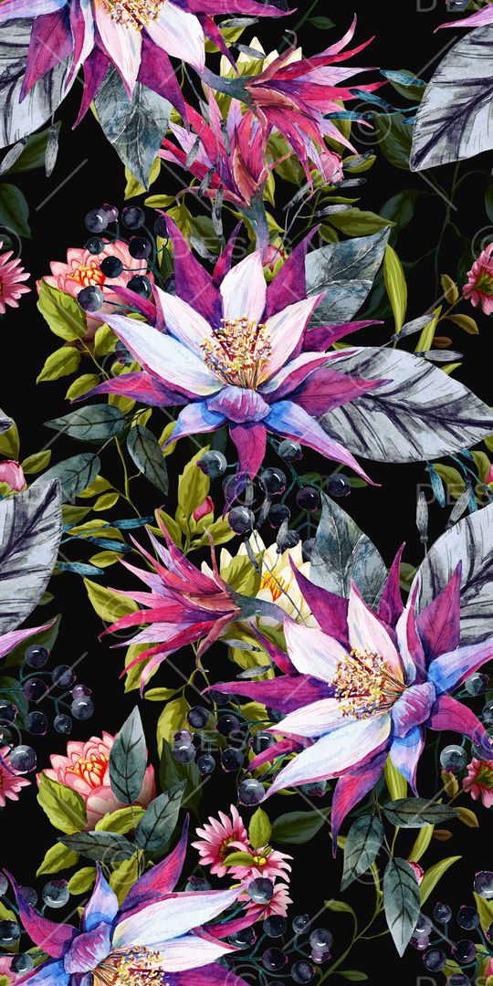 手绘印花华亿平台图片